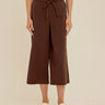 Bemmie Stretch Twill Relaxed Capri Pant Womens Bottoms Pants Threads 4 Thought 