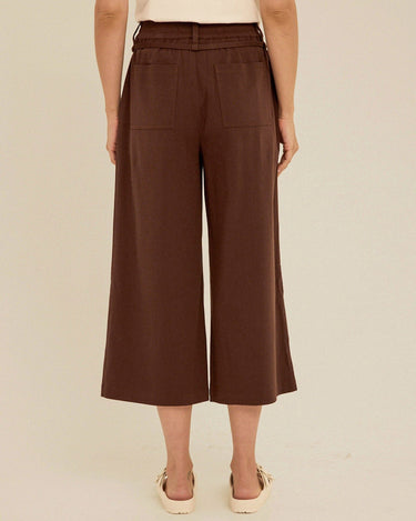 Bemmie Stretch Twill Relaxed Capri Pant Womens Bottoms Pants Threads 4 Thought 