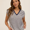 Alonna Stripe Jersey Top Threads 4 Thought 