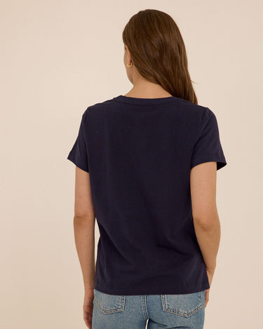 Emmy Essential Jersey Crew Tee Womens Tops Short Tee Threads 4 Thought 