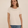 Emmy Essential Jersey Crew Tee Womens Tops Short Tee Threads 4 Thought 
