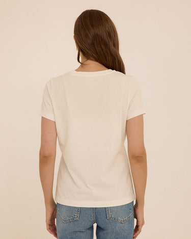 Emmy Essential Jersey Crew Tee Womens Tops Short Tee Threads 4 Thought 