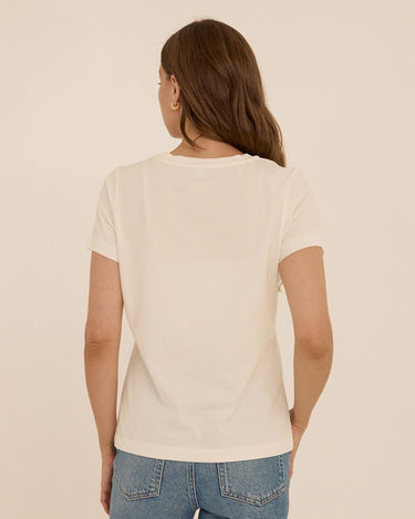 Emmy Essential Jersey Crew Tee Womens Tops Short Tee Threads 4 Thought 