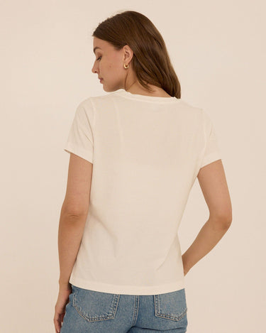 Emmy Essential Jersey Crew Tee Womens Tops Short Tee Threads 4 Thought 