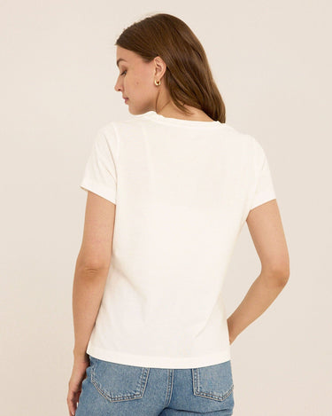 Emmy Organic Cotton Crew Tee Womens Tops Short Tee Threads 4 Thought 