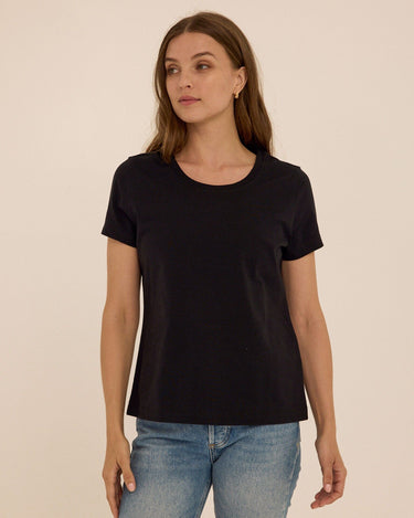 Aria Essential Jersey V-Neck Tee Threads 4 Thought 