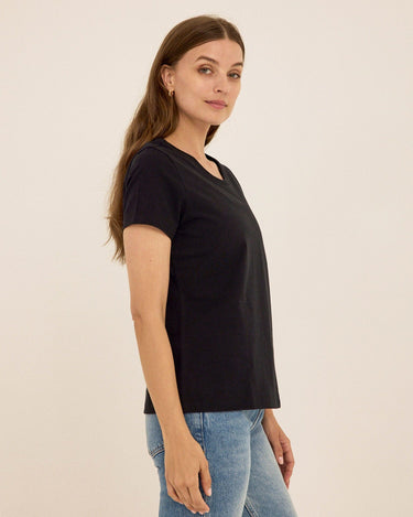 Emmy Organic Cotton Crew Tee Womens Tops Short Tee Threads 4 Thought 