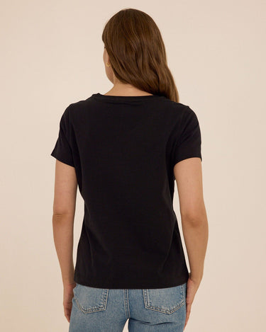 Emmy Essential Jersey Crew Tee Womens Tops Short Tee Threads 4 Thought 