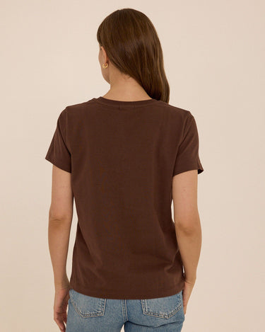 Aria Essential Jersey V-Neck Tee Threads 4 Thought 