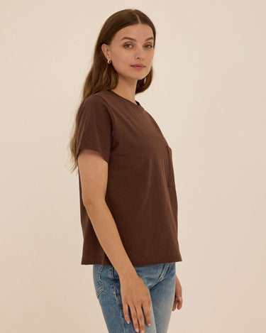Beth Essential Jersey Pocket Tee Threads 4 Thought 