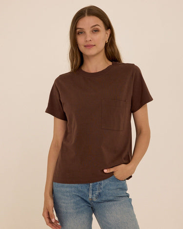 Beth Essential Jersey Pocket Tee Threads 4 Thought 