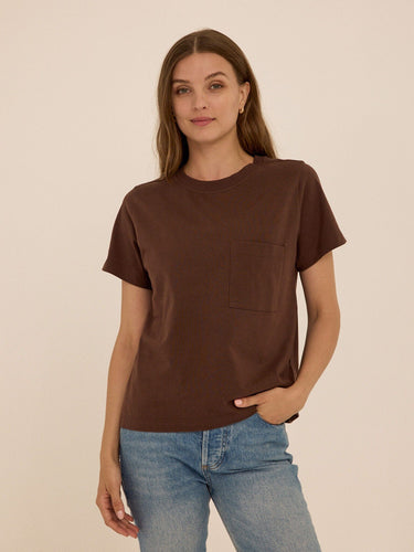 Beth Essential Jersey Pocket Tee Threads 4 Thought 