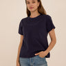 Beth Essential Jersey Pocket Tee Womens Tops Short Tee Threads 4 Thought 