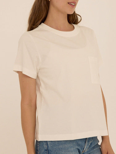 Beth Essential Jersey Pocket Tee Womens Tops Short Tee Threads 4 Thought 