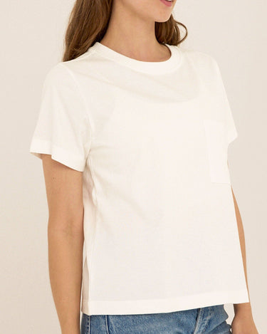 Beth Organic Cotton Pocket Tee Womens Tops Short Tee Threads 4 Thought 