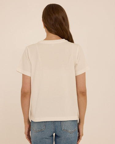 Beth Essential Jersey Pocket Tee Womens Tops Short Tee Threads 4 Thought 