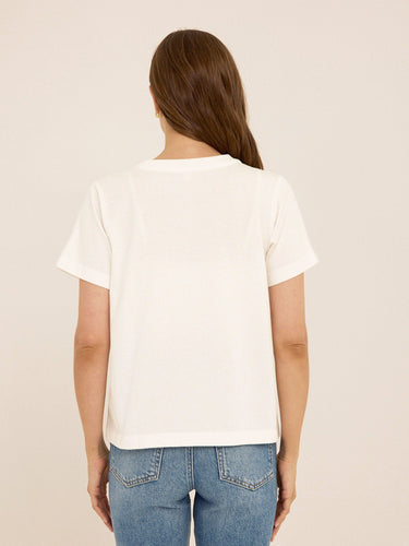 Beth Organic Cotton Pocket Tee Womens Tops Short Tee Threads 4 Thought 