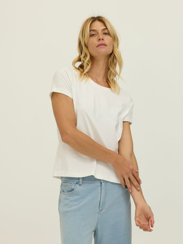 Core Organic Cotton Pocket Tee Womens Tops Short Tee Threads 4 Thought 