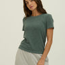 Gwenda Sweater Knit Tee Womens Tops Short Shirt Threads 4 Thought 