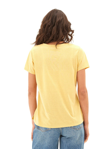 Pattie Triblend V-Neck Tee Womens Tops Short Tee Threads 4 Thought 