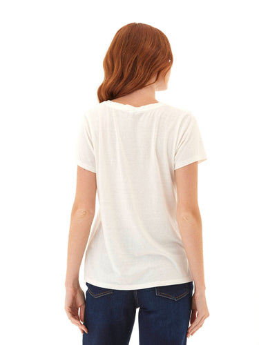Pattie Triblend V-Neck Tee Womens Tops Short Tee Threads 4 Thought 