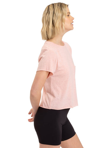 Maggie Triblend Tee Womens Tops Short Threads 4 Thought 