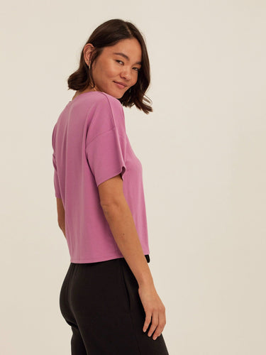 Shana Modal Terry Tee Womens Tops Short Tee Threads 4 Thought 