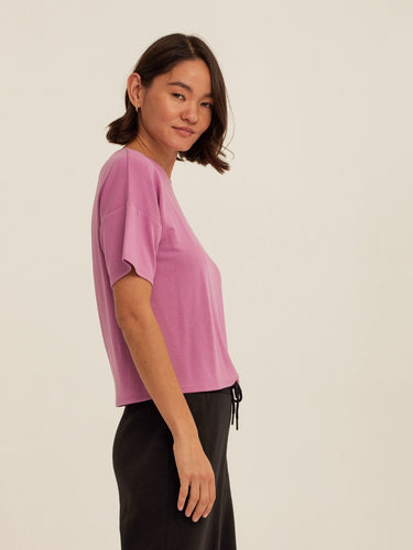 Shana Modal Terry Tee Womens Tops Short Tee Threads 4 Thought 