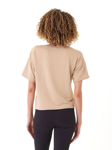 Shana Modal Terry Tee Womens Tops Short Tee Threads 4 Thought 