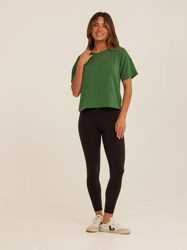 Shana Modal Terry Tee Womens Tops Short Tee Threads 4 Thought 