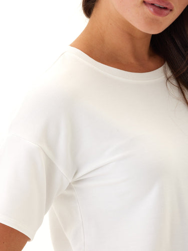 Shana Modal Terry Tee Womens Tops Short Tee Threads 4 Thought