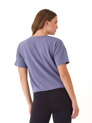 Shana Modal Terry Tee Womens Tops Short Tee Threads 4 Thought 