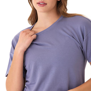 Shana Modal Terry Tee Womens Tops Short Tee Threads 4 Thought 
