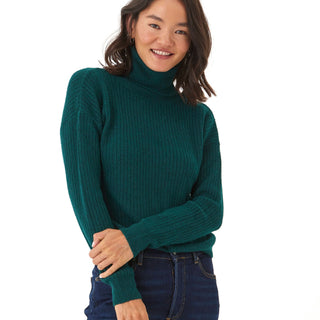 Toki Rib Knit Turtleneck Womens Outerwear Sweater Threads 4 Thought 