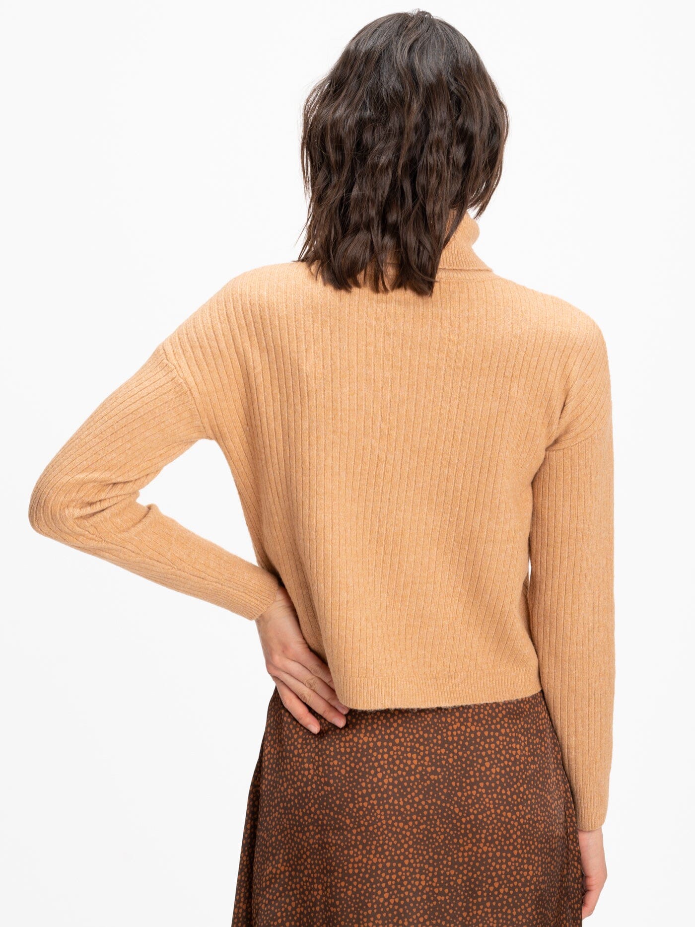 Toki Rib Knit Turtleneck Sweater Womens Outerwear Sweater Threads 4 Thought 