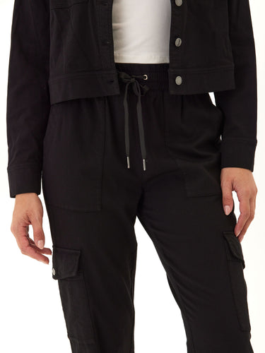 Delilah Stretch Twill Cargo Jogger 27" Womens Bottoms Pants Threads 4 Thought