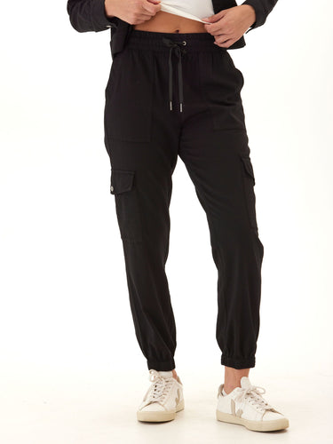 Delilah Stretch Twill Cargo Jogger 27" Womens Bottoms Pants Threads 4 Thought