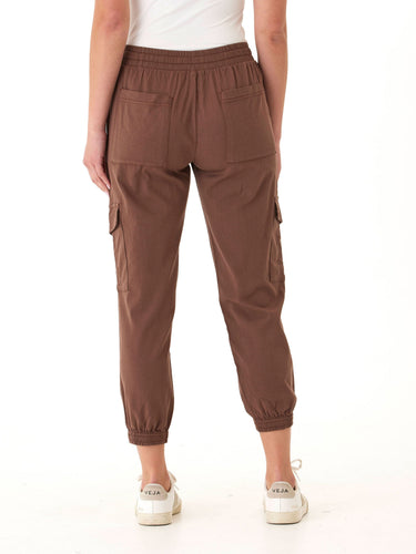 Delilah Stretch Twill Cargo Jogger 27" Womens Bottoms Pants Threads 4 Thought 