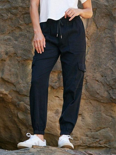 Delilah Stretch Twill Cargo Jogger 27" Womens Bottoms Pants Threads 4 Thought