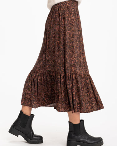 Pomona Tencel Printed Woven Skirt Womens Bottoms Skirt Threads 4 Thought 