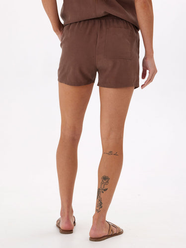 Winnie Breezy Linen Short 3” Womens Bottoms Shorts Threads 4 Thought 