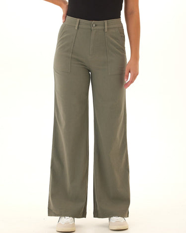 Pamela Stretch Twill Wide Leg Pant Womens Bottoms Pants Threads 4 Thought 