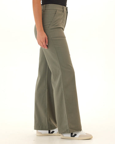 Pamela Stretch Twill Wide Leg Pant Womens Bottoms Pants Threads 4 Thought 