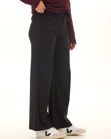 Pamela Stretch Twill Wide Leg Pant Womens Bottoms Pants Threads 4 Thought 