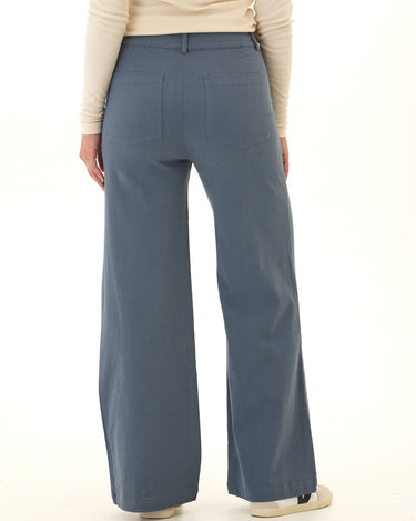 Pamela Stretch Twill Wide Leg Pant Threads 4 Thought 