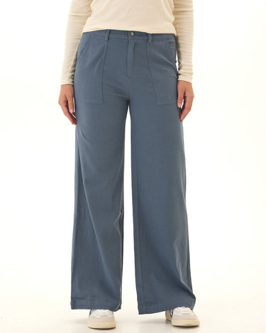 Pamela Stretch Twill Wide Leg Pant Threads 4 Thought 