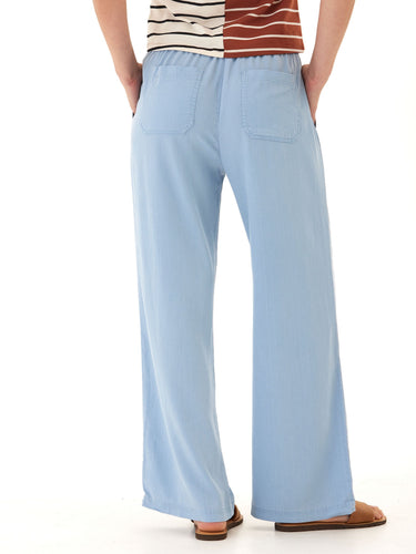 Allie Stretch Chambray Pant Womens Bottoms Pants Threads 4 Thought 