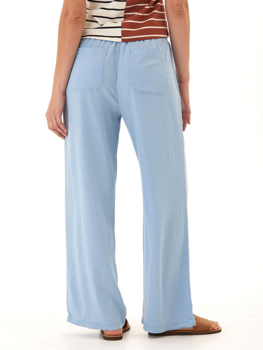 Allie Stretch Chambray Pant Womens Bottoms Pants Threads 4 Thought 