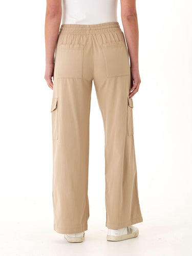 Eila Stretch Twill Wide Leg Cargo Pant Womens Bottoms Pants Threads 4 Thought 