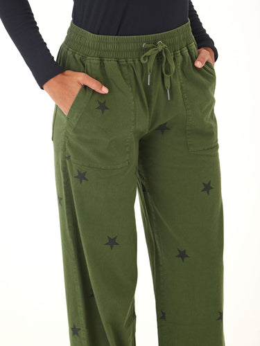 Cleo Stars Stretch Twill Wide Leg Pant Threads 4 Thought